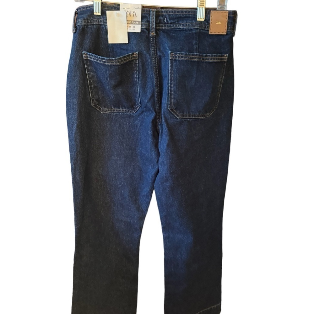 COPY - Brand new Zara dark wash women jeans size 40 - Picture 2 of 7